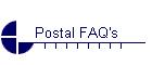 Postal FAQ's